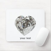 Diamond Heart Mousepad (Mit Mouse)