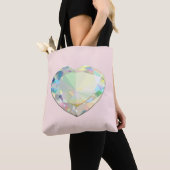 Diamond Heart Pastel Pink Tasche (Von Nahem)
