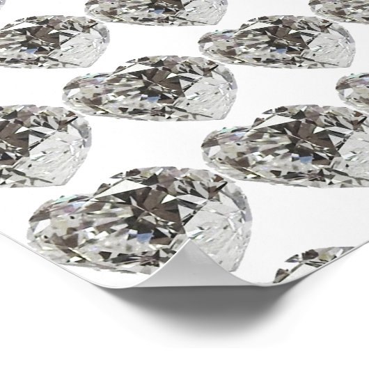 Diamond Heart Poster (Ecke)
