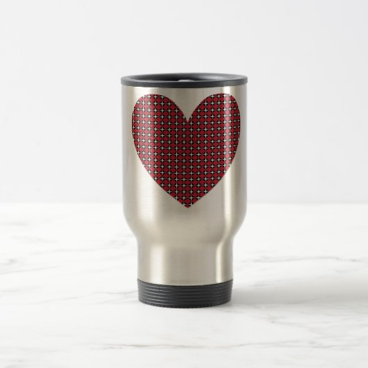 Diamond Heart Reisebecher (Mittel)