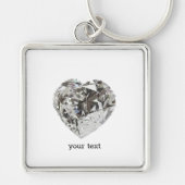 Diamond Heart Schlüsselanhänger (Vorne)