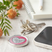 Diamond Heart Schlüsselanhänger (Seite)