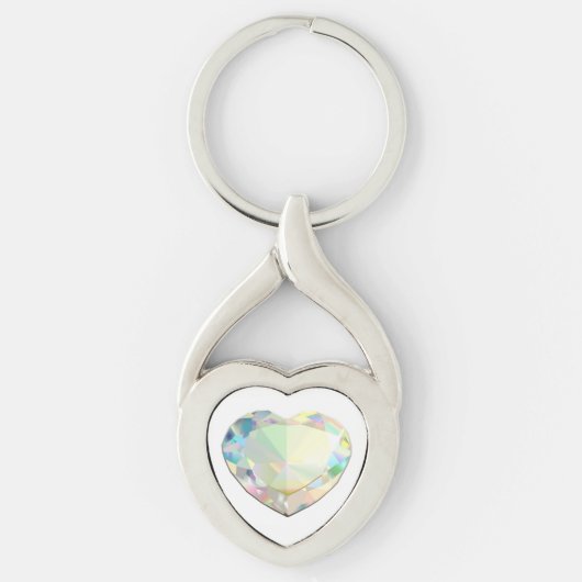 Diamond Heart Schlüsselanhänger (Vorderseite)