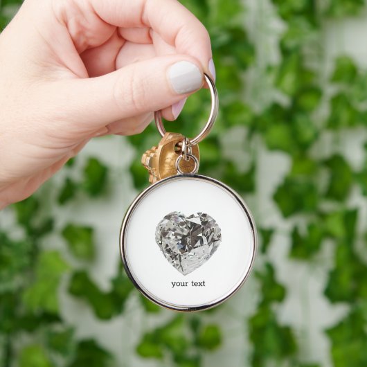 Diamond Heart Schlüsselanhänger (Hand)