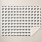 Diamond Heart Sherpadecke (Vorderseite (Horizontal))