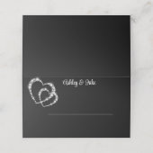 Diamond Hearts Platzkarte (Außenseite Aufgefaltet)