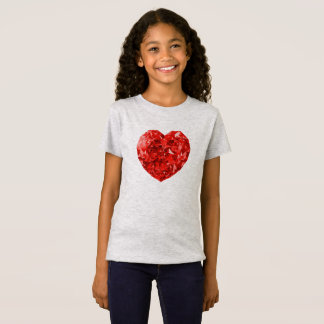 Diamond-Herz-Girls-T - Shirt