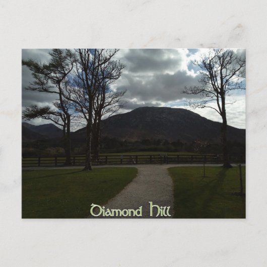 Diamond Hill, Nationalpark Connemara Postkarte (Vorderseite)