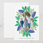 Diamond Holiday Woodland Weihnachten Multi Foto (Vorne/Hinten)