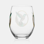 Diamond Hummingbird Weinglas Ohne Stiel (Rechts)