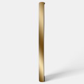 Diamond Imitats Bling Gold Metall Personalisiert G Samsung Galaxy Hülle (Linke Seite)