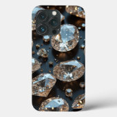 Diamond iPhone Case sieht wie echter Diamant-Luxus (Rückseite)