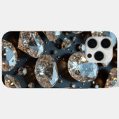 Diamond iPhone Case sieht wie echter Diamant-Luxus (Rückseite (Horizontal))