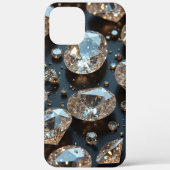 Diamond iPhone Case sieht wie echter Diamant-Luxus (Rückseite)