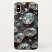 Diamond iPhone Case sieht wie echter Diamant-Luxus (Rückseite)