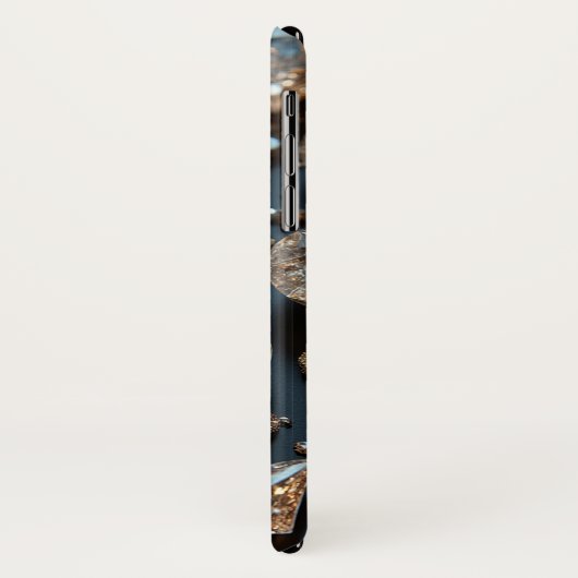 Diamond iPhone Case sieht wie echter Diamant-Luxus (Hinten/Links)