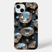 Diamond iPhone Case sieht wie echter Diamant-Luxus (Rückseite)