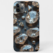 Diamond iPhone Case sieht wie echter Diamant-Luxus (Rückseite)