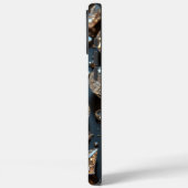 Diamond iPhone Case sieht wie echter Diamant-Luxus (Rückseite / Links)