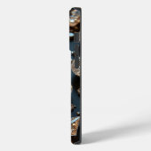 Diamond iPhone Case sieht wie echter Diamant-Luxus (Rückseite / Links)