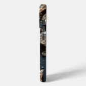 Diamond iPhone Case sieht wie echter Diamant-Luxus (Rückseite / Links)