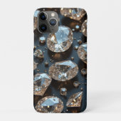 Diamond iPhone Case sieht wie echter Diamant-Luxus (Rückseite)