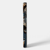 Diamond iPhone Case sieht wie echter Diamant-Luxus (Rückseite / Links)