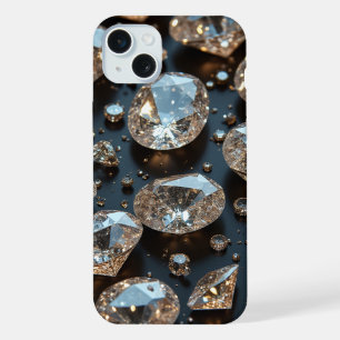 Diamond iPhone Case sieht wie echter Diamant-Luxus 15 Plus Hülle