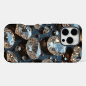Diamond iPhone Case sieht wie echter Diamant-Luxus Hülle (Rückseite (Horizontal))