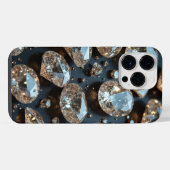 Diamond iPhone Case sieht wie echter Diamant-Luxus Hülle (Rückseite (Horizontal))