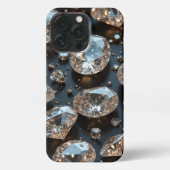 Diamond iPhone Case sieht wie echter Diamant-Luxus iPhone Hülle (Rückseite)