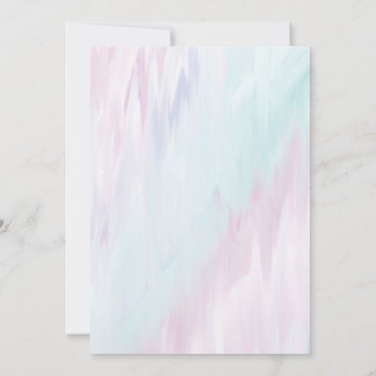 Diamond Jewel Einladung (Rückseite)