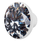Diamond Jewel Gemstone Keramikknauf (Rechts)