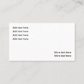 Diamond Jewelry Designer Glitzy Business Cards Visitenkarte (Rückseite)