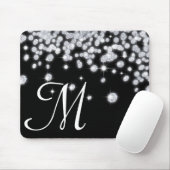 Diamond Jewels Jewelry Monogram Initial Mouse Pad Mousepad (Mit Mouse)
