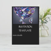 Diamond Jewels Party Einladungen (Stehend Vorderseite)