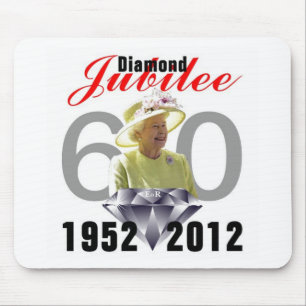 Diamond Jubilee 1952-2012 Mousepad