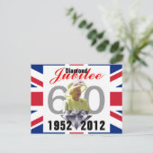 Diamond Jubilee 1952-2012 Postkarte (Stehend Vorderseite)