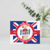 Diamond Jubilee 2012 Celebration Postcards Postkarte (Stehend Vorderseite)
