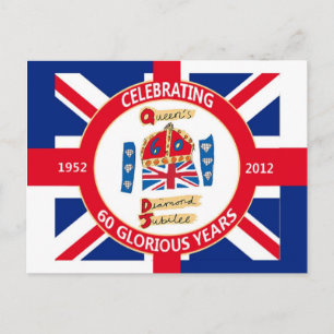 Diamond Jubilee 2012 Celebration Postcards Postkarte