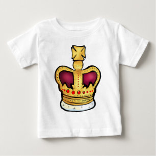 Diamond Jubilee Crown herrlich zeichnend Baby T-shirt