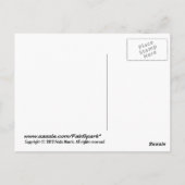 Diamond Jubilee Crown herrlich zeichnend Postkarte (Rückseite)