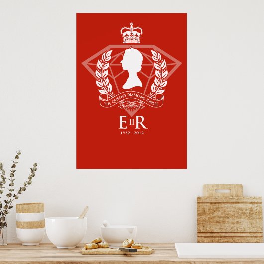 Diamond Jubilee 'Diamond' Poster (Küche)