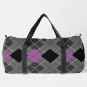 Diamond Kariert Duffle Bag (Rückseite)