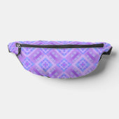 Diamond Karo Patchwork - Lilac Blue 1 Bauchtasche (Ablage )