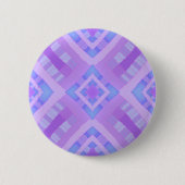 Diamond Karo Patchwork - Lilac Blue 1 Button (Vorderseite)
