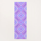 Diamond Karo Patchwork - Lilac Blue 1 Yogamatte (Rückseite)