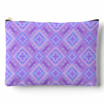 Diamond Karo Patchwork - Lilac Blue 1