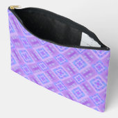 Diamond Karo Patchwork - Lilac Blue 1 Zubehörtasche (Offen)