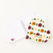 Diamond Lattice Pattern Multicoloured Notizblock (Innenseite)